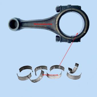 Connecting rod bearing set 0,25  34 - 50 HP 
