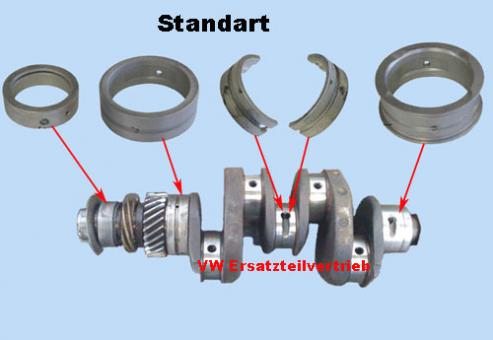 Main bearing set, STD. 34-50 HP 