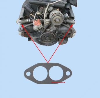 Seal, intake manifold -cylinder head Weber 