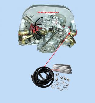 Engine oil breather kit 