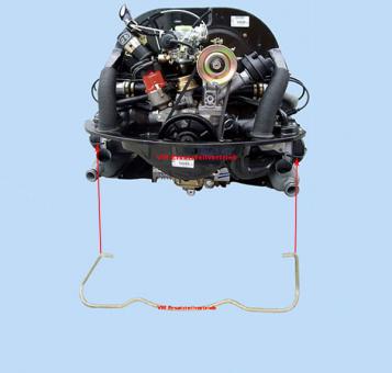 Ventildeckelklammer 34-50 PS Motor OE-VW 