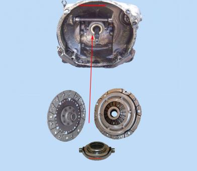 Clutch kit, complete, 1.1-1.3, 180 mm, -12.71 