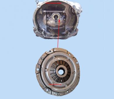 Clutch pressure plate, 1.1-1.3, 180 mm, -12.71 