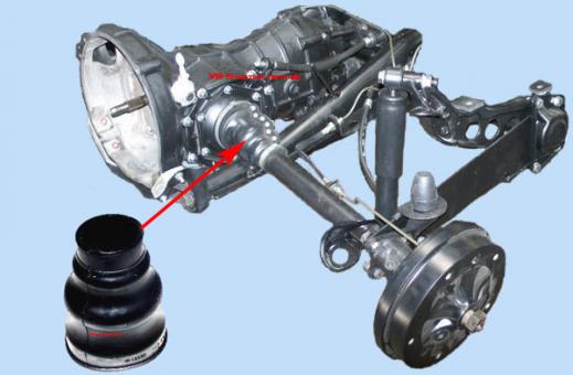 Axle Boot for swing Axle 