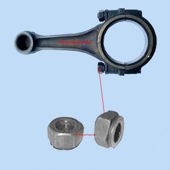 Connecting rod nut 