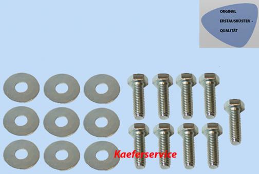 Screws and wearing parts set 