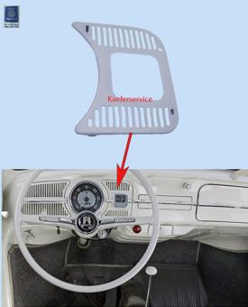 Decorative grille small -RIGHT- 1960-1967 Orginal VW 