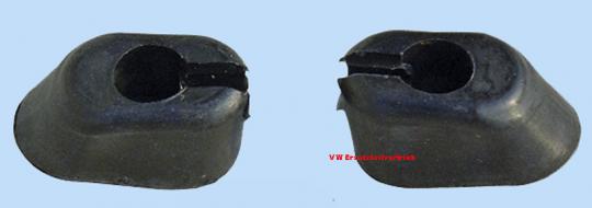 Sun visor clips, black, 8.64-7.67 
