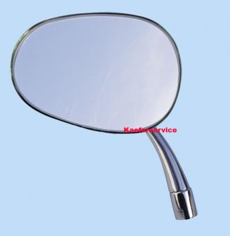 Hinge mirror OVAL chrome Left 